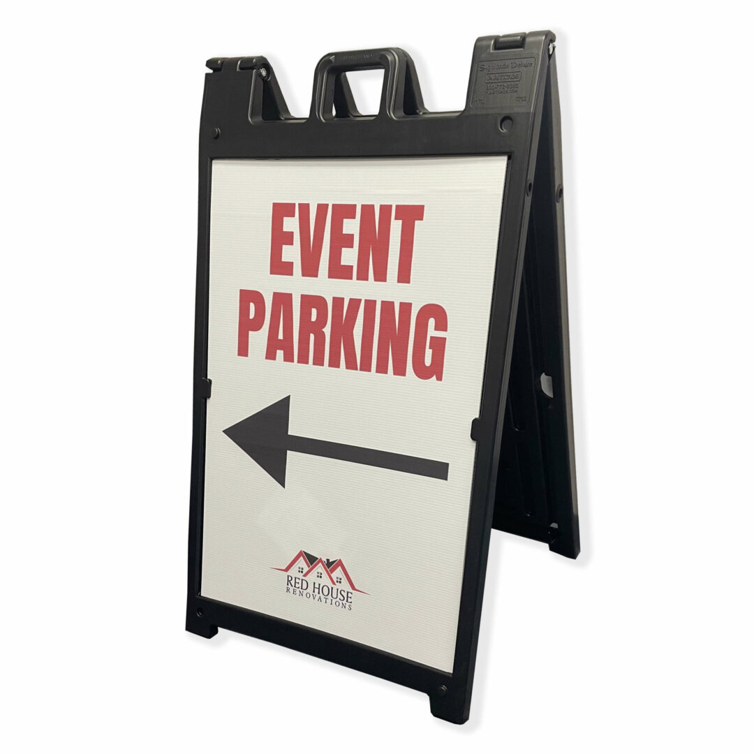 Event Parking Black Signicade scaled 1