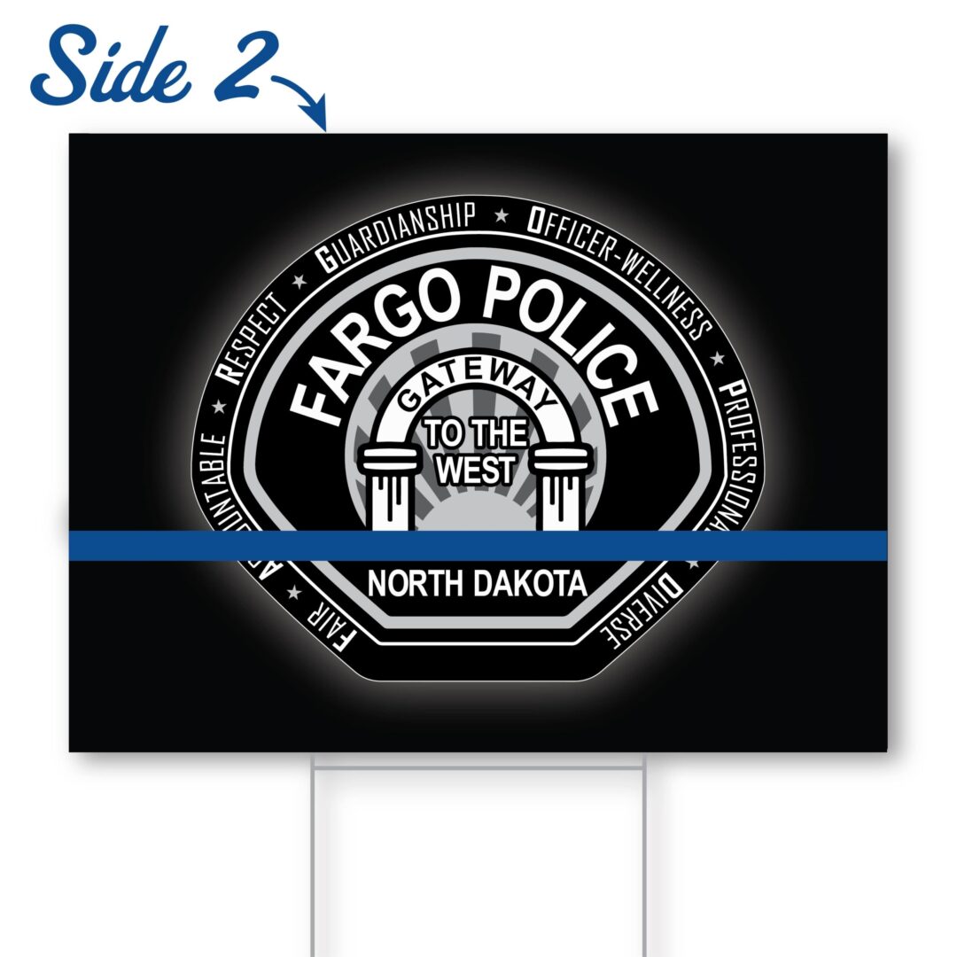 WeAreFargoPD Yard Sign 2 scaled 1