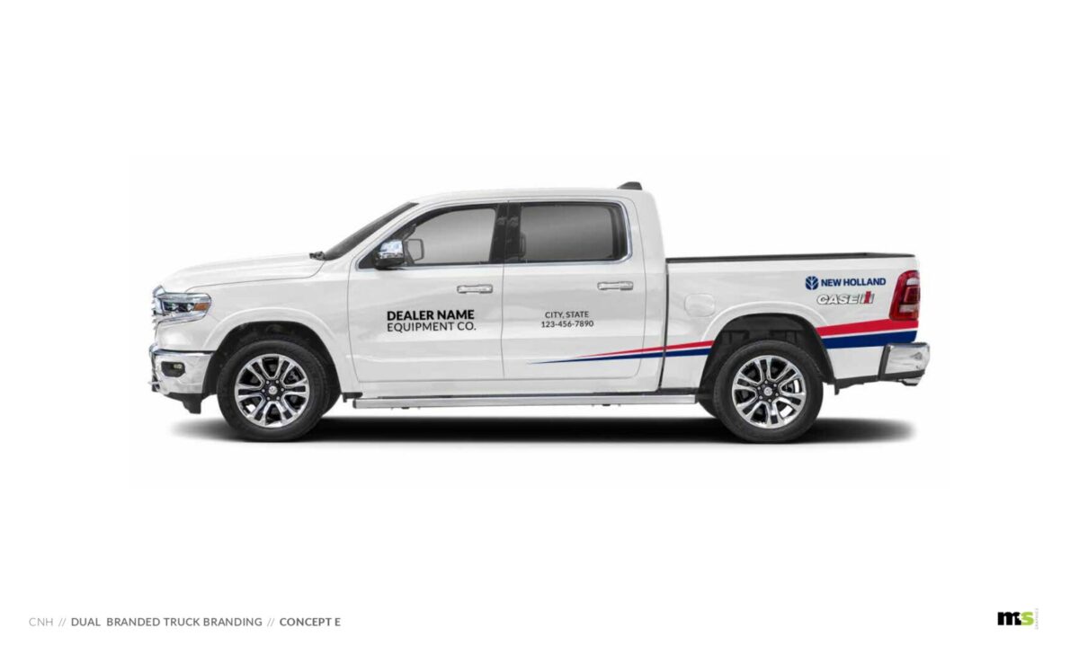 Dual-branded Vehicle Graphics