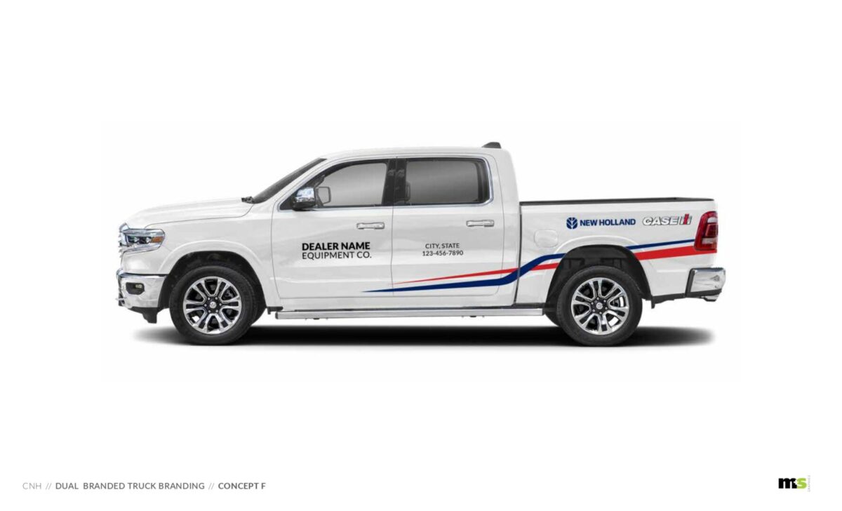 Dual-branded Vehicle Graphics