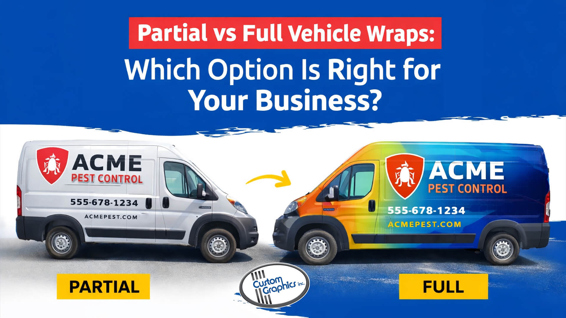 Partial vs Full Vehicle Wraps